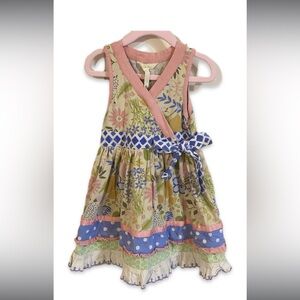 Matilda Jane sleeveless dress, toddler girls, size 4.
